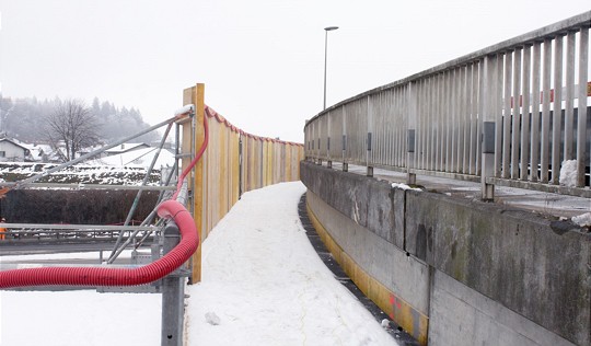  Fussgängerquerung A6 Thun-Nord 