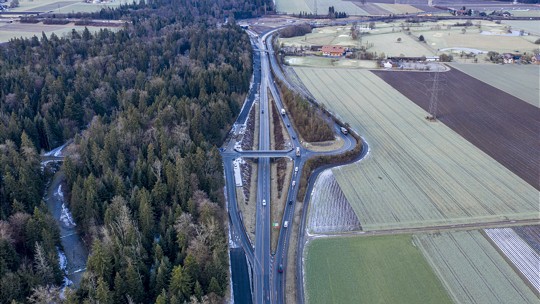  A6 Zubringer Kiesen 