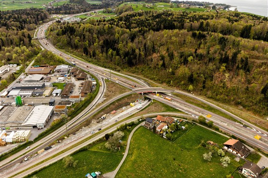  A6 Verzweigung Lattigen 