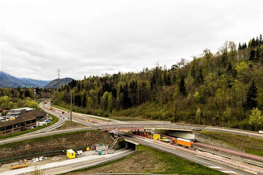  A6 Verzweigung Lattigen 