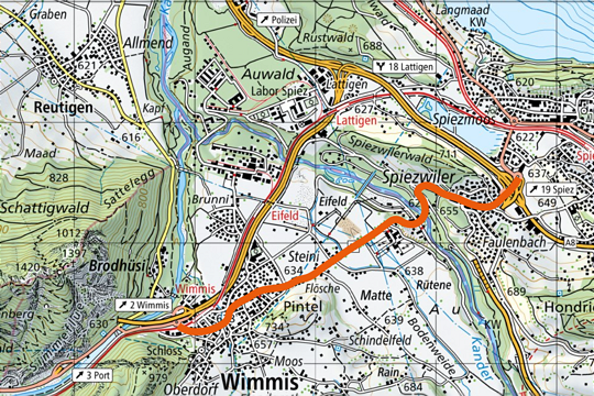  Umleitungsroute 